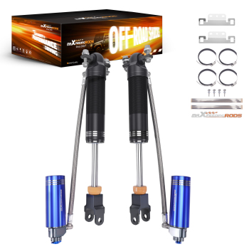 10 Way Damping Reservoir Front Shocks For 11-19 compatible for Silverado Sierra 2500 3.5 Lift