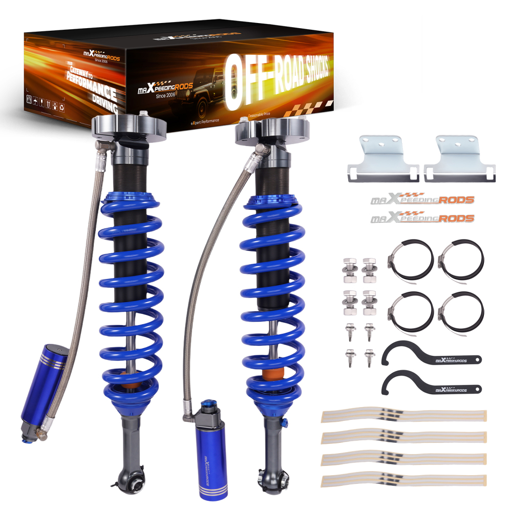 Damper Adjustable Front Reservoir Shocks compatible for Ford F-150 SVT Raptor 2010-2014