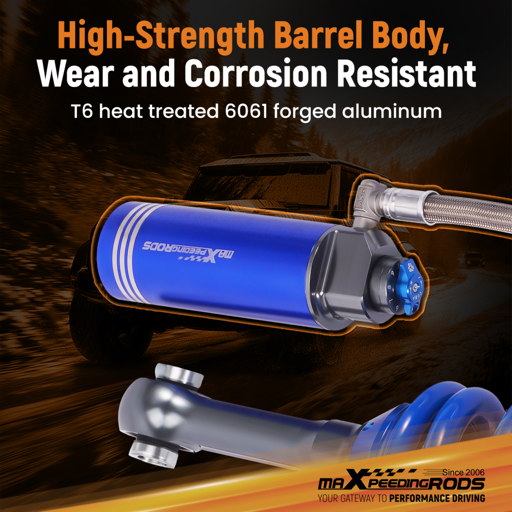 Damper Adjustable Front Reservoir Shocks compatible for Ford F-150 SVT Raptor 2010-2014