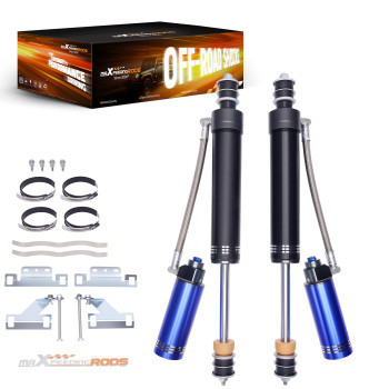 Front Shock 2 Lift RemoteReservoir compatible for Toyota Landcruiser 90-24 76 78 79 Serie