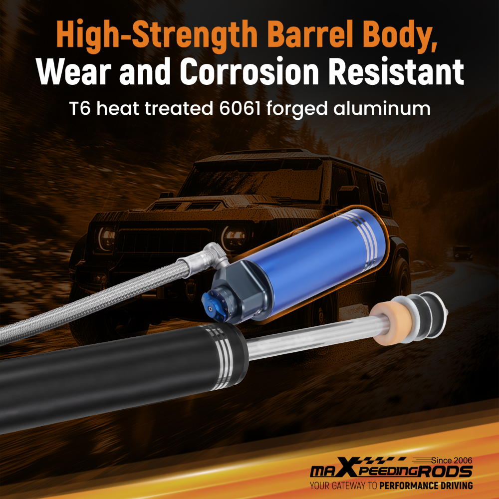 Front ShocksCoil Springs Lift 4 compatible for Nissan Patrol GU Y61 Wagon 4WD 1997-15