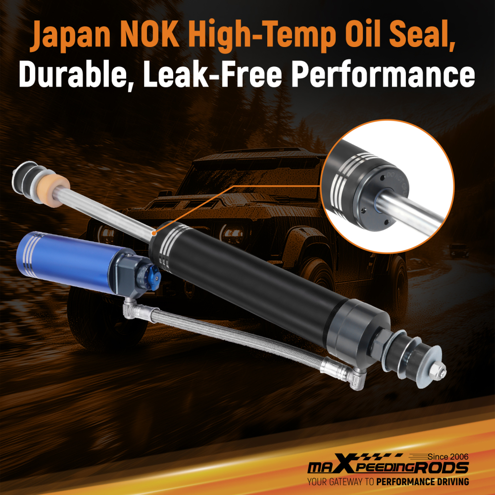 Front ShocksCoil Springs Lift 4 compatible for Nissan Patrol GU Y61 Wagon 4WD 1997-15