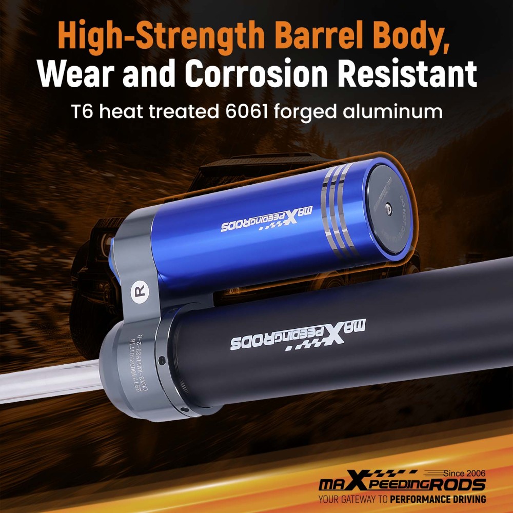 Rear Shocks 2 Lift w/ Reservoir Damping Adjustable compatible for Ram 1500 2019-2024