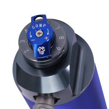 Front Reservoir Shocks 10 Level Damping For 14-25 compatible for Dodge Ram 2500 0-2 Lift 4WD