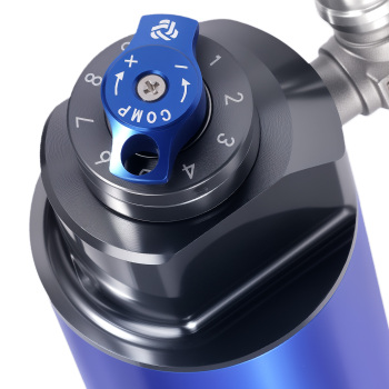 Pair Front Shocks10 Way Damper Reservoir 4-6 Lift compatible for Ram 2500 3500 94-10