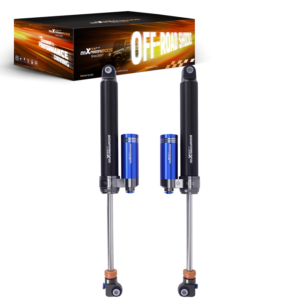 Rear Shocks w/ Reservoir 10 Way Damper compatible for Dodge Ram 2500 1994-10 4WD 5-6 Lift