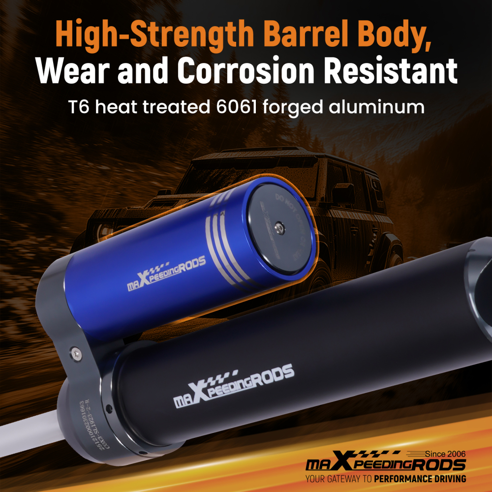 Rear Shock w/ Reservoir compatible for Chevy Silverado GMC Sierra 1500 19-25 Lifted 0-2