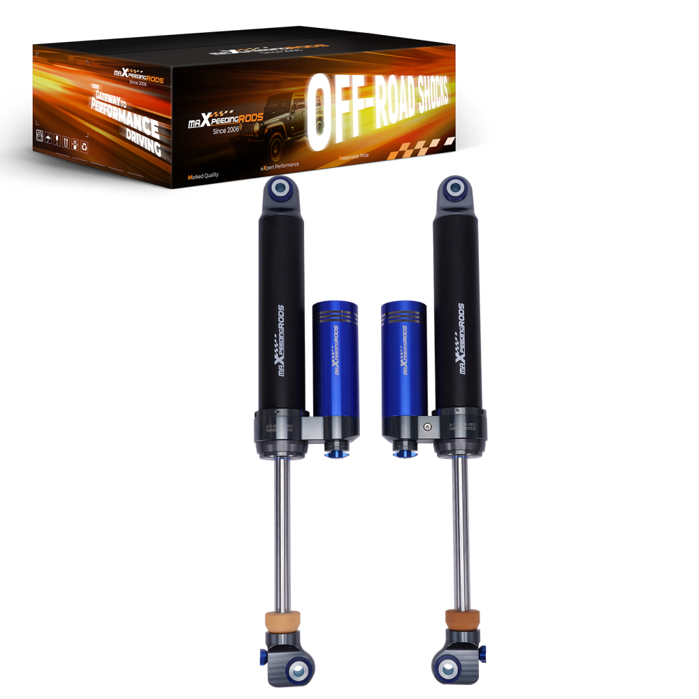 Rear Shock w/ Reservoir compatible for Chevy Silverado GMC Sierra 1500 19-25 Lifted 0-2