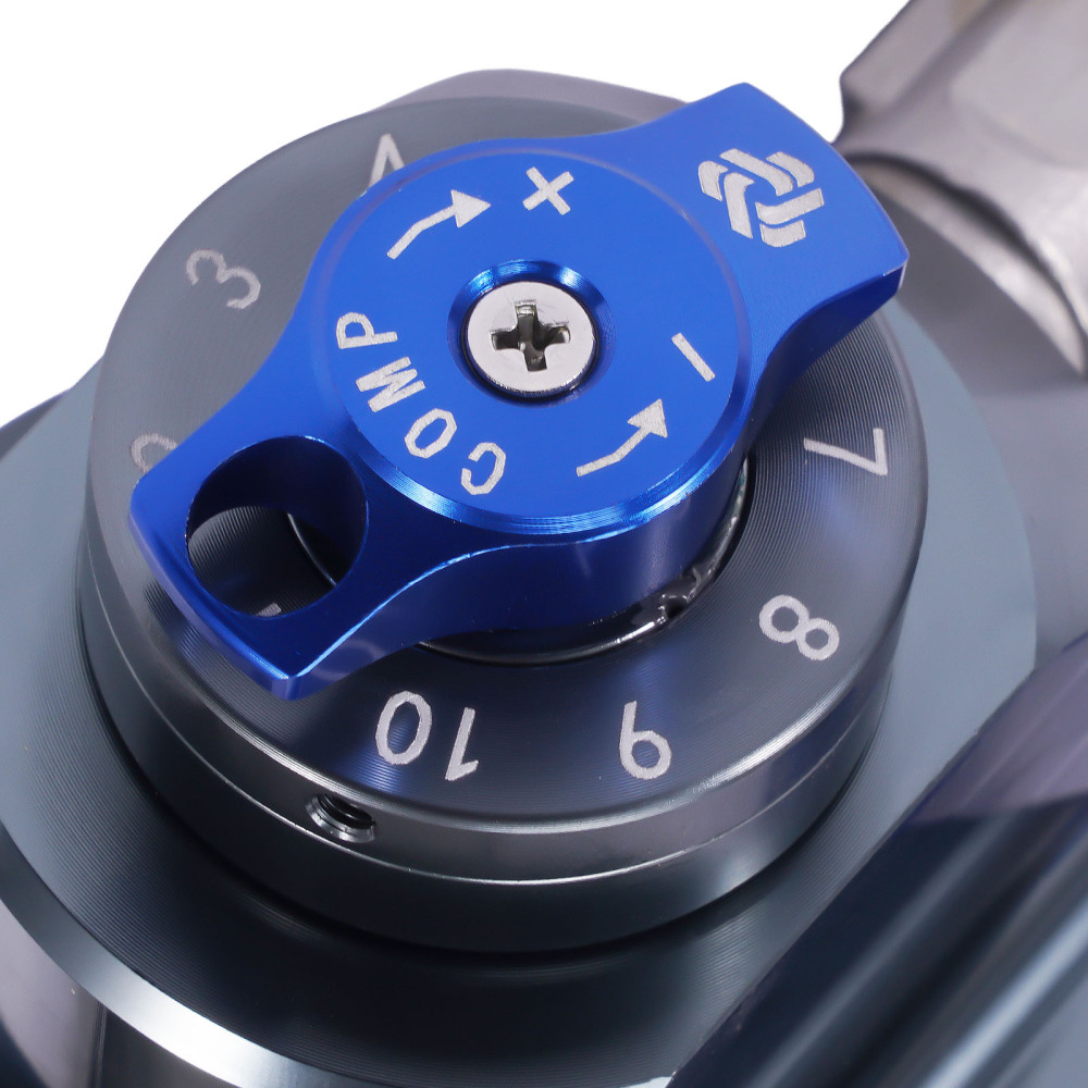 Front Shocks W/ Damper Adjustable Reservoir For 19-24 compatible for Chevy Silverado 1500