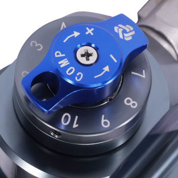 Front Shocks W/ Damper Adjustable Reservoir For 19-24 compatible for Chevy Silverado 1500