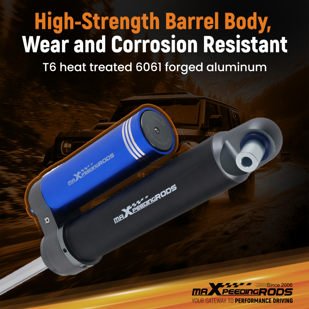 MaXpeedingrods 2x Rear Reservoir Shock compatible for Jeep Wrangler JL 18-25