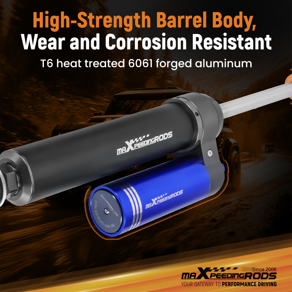 Remote Reservoir 2-3.5 Lift Rear Shocks compatible for JEEP Wrangler TJ 1997-2006