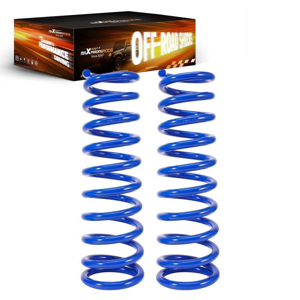 2 Front Coil Springs compatible for Toyota Landcruiser FZJ HZJ VDJ 76 78 79