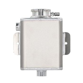 Universal Coolant Reservoir Expansion Tank 1.25qt Coolant Overflow Tank Aluminum