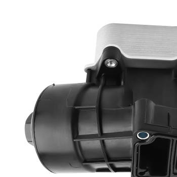 Oil Cooler Cap Housing Filter + Gasket compatible for SKODA VW SEAT 1.2 TDI 03P115389