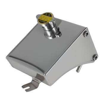 Aluminum Radiator Coolant Overflow Water Tank compatible for Nissan 240SX S13 S14 S15 88-94