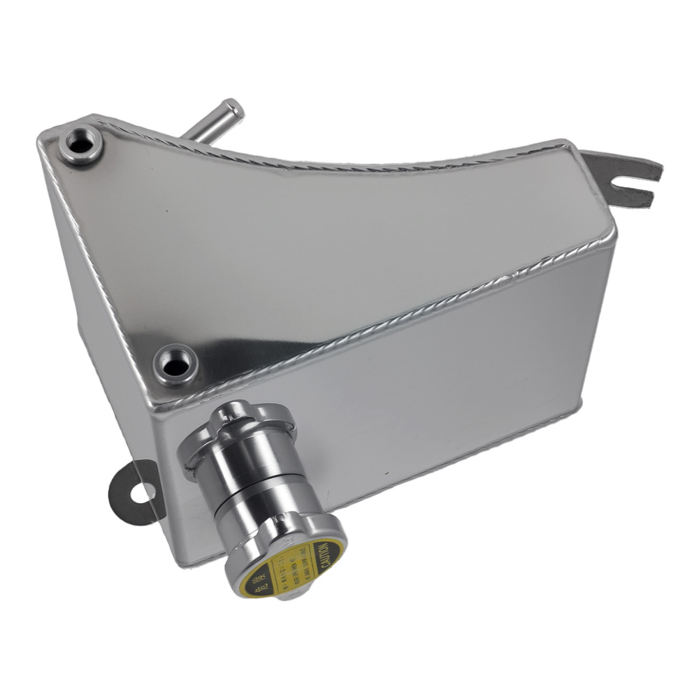 Aluminum Radiator Coolant Overflow Water Tank compatible for Nissan 240SX S13 S14 S15 88-94