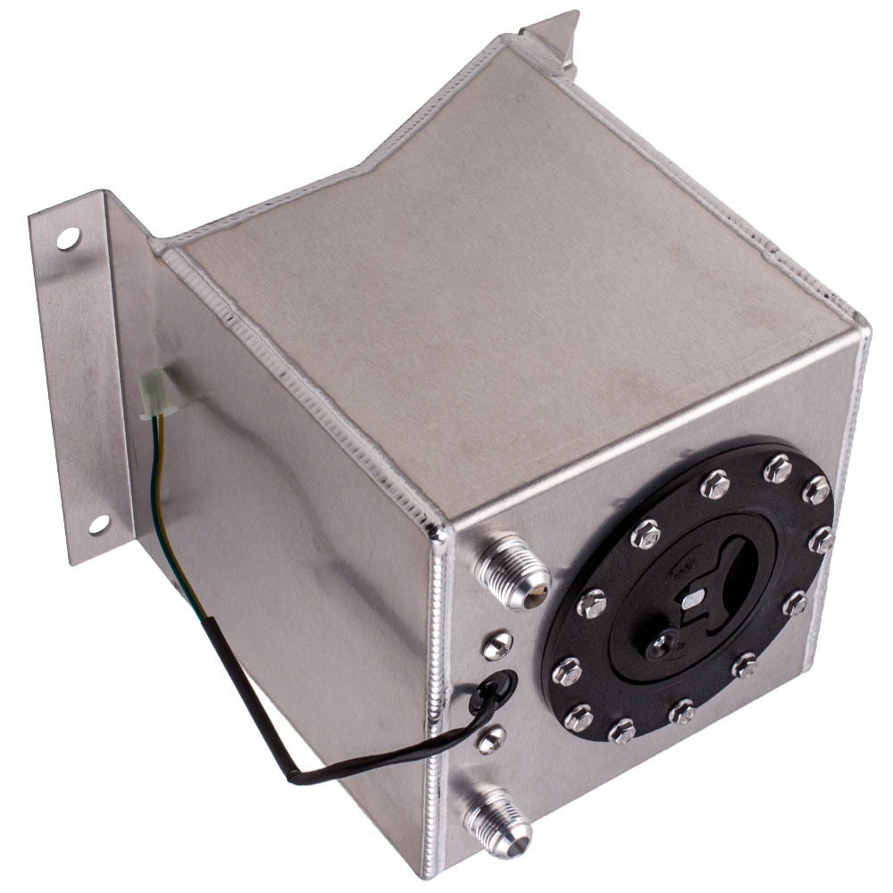 Universal 2.5 Gallon 10L Fuel Cell Tank 10AN male fitting Réservoir d'essence