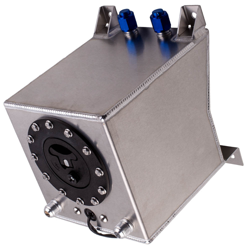 Universal 2.5 Gallon 10L Fuel Cell Tank 10AN male fitting Réservoir d'essence