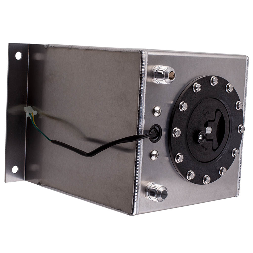 Universal 2.5 Gallon 10L Fuel Cell Tank 10AN male fitting Réservoir d'essence