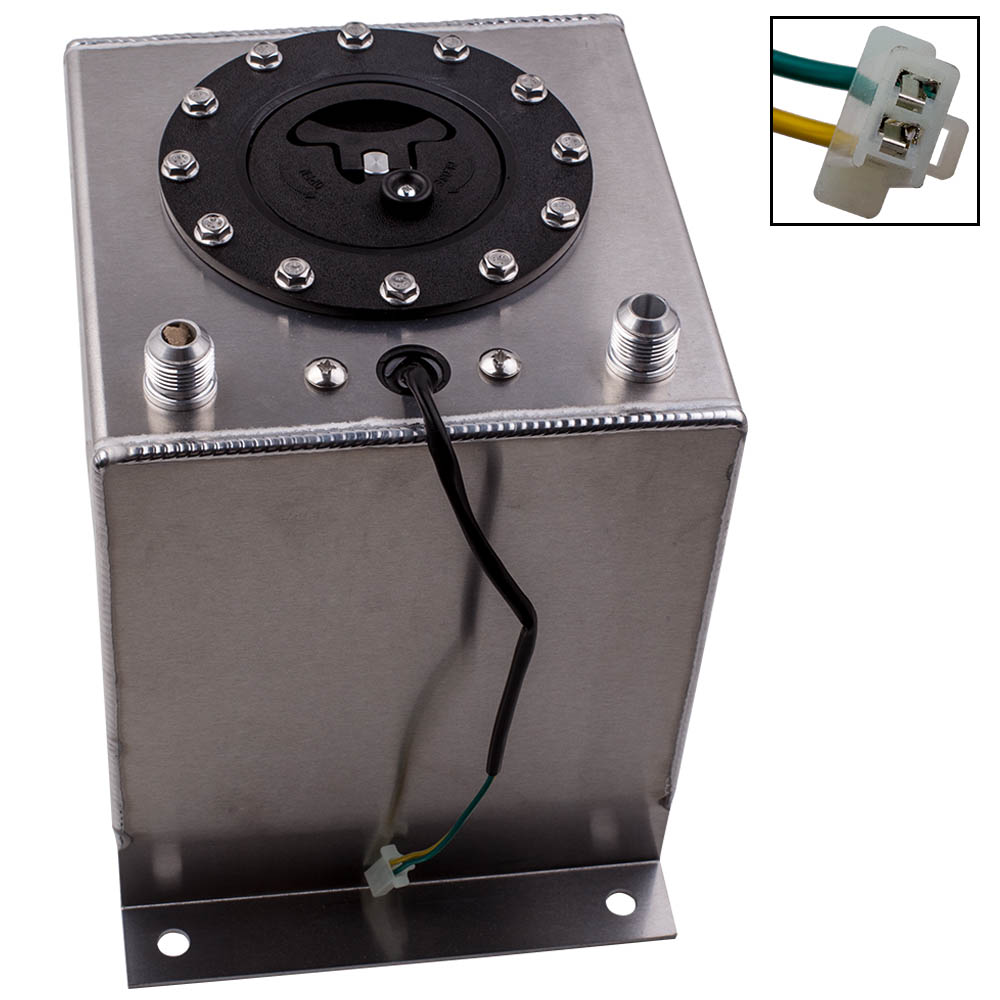 Universal 2.5 Gallon 10L Fuel Cell Tank 10AN male fitting Réservoir d'essence