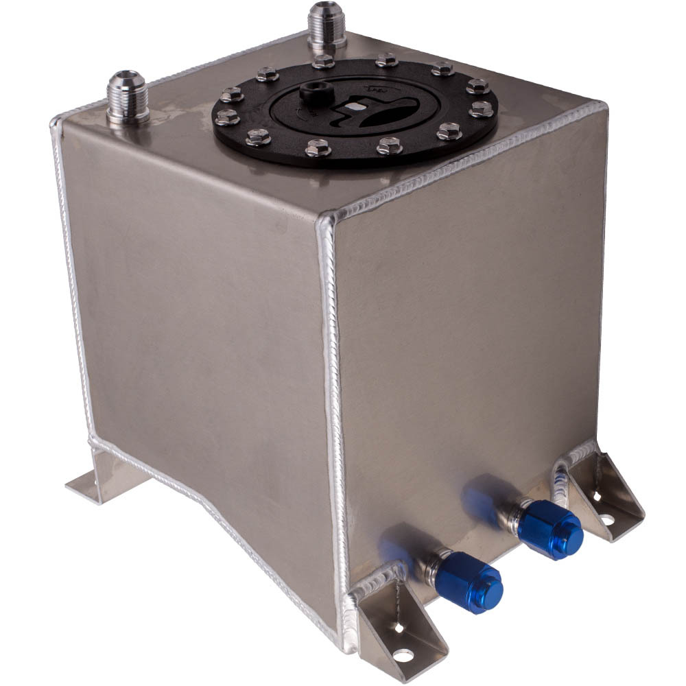 2.5 Gallon 10L Fuel Cell Tank 10AN male fitting Réservoir de pile à combustible