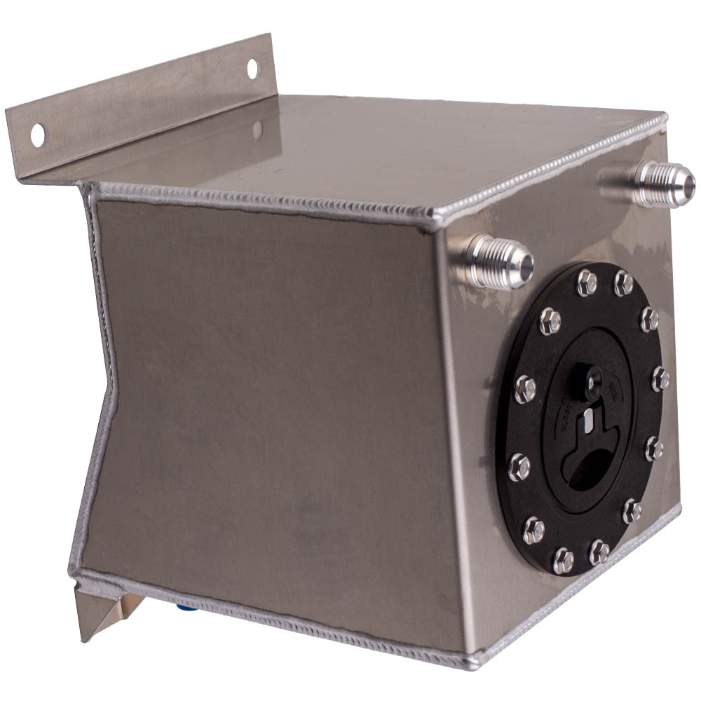 2.5 Gallon 10L Fuel Cell Tank 10AN male fitting Réservoir de pile à combustible