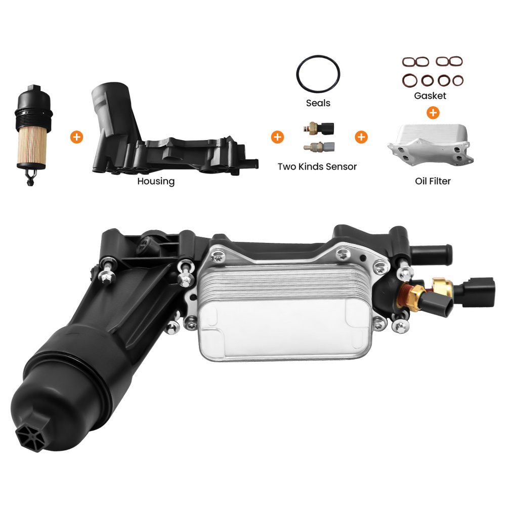 Compatible for Jeep Compatible for Chrysler Compatible for Dodge 3.6 2014-17 Oil Cooler Filter Adapter Housing 68105583AF