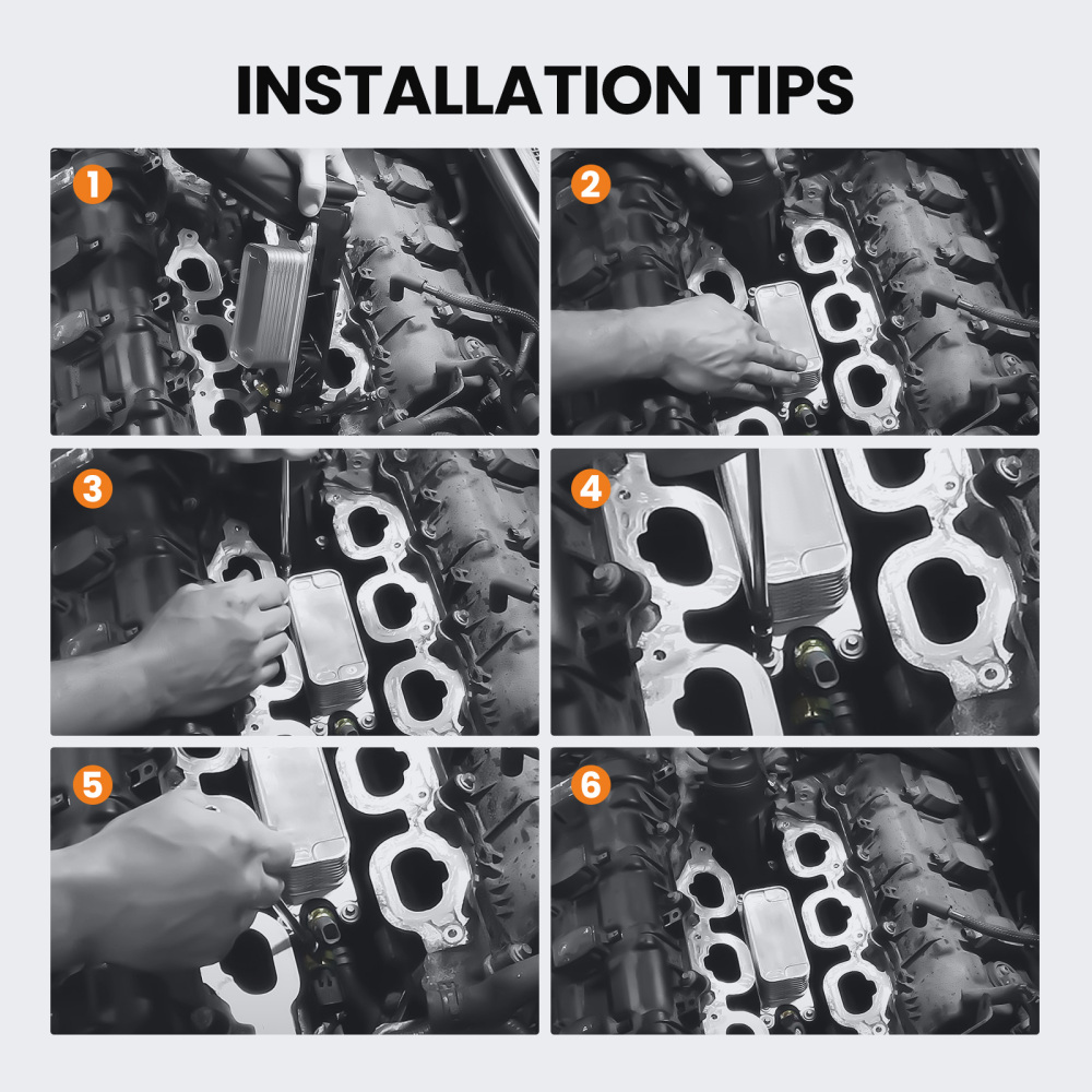 Compatible for Jeep Compatible for Chrysler Compatible for Dodge 3.6 2014-17 Oil Cooler Filter Adapter Housing 68105583AF