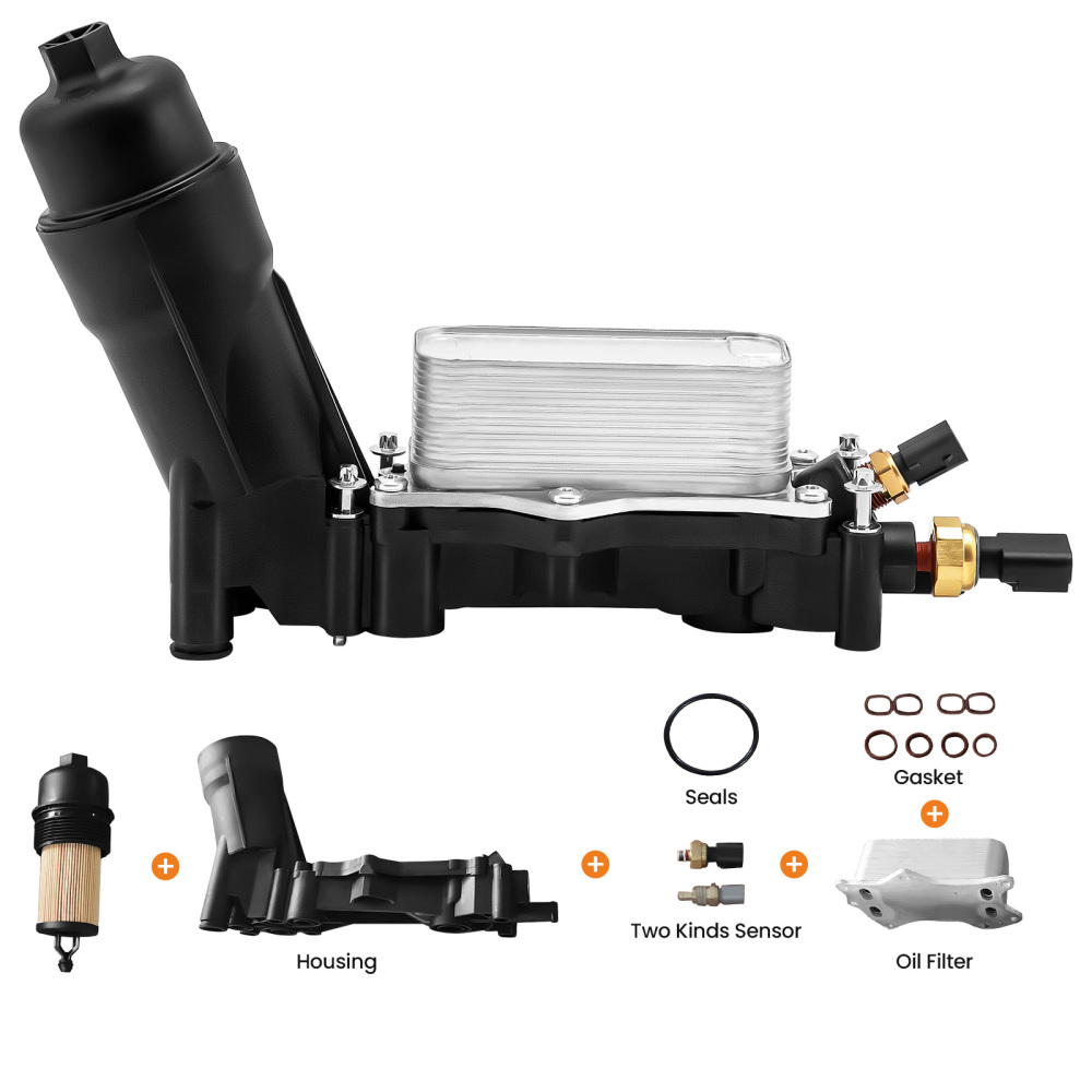 Compatible for Jeep Compatible for Chrysler Compatible for Dodge 3.6 2014-17 Oil Cooler Filter Adapter Housing 68105583AF