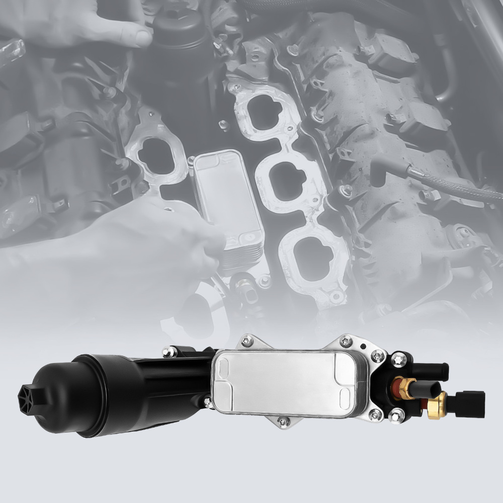Compatible for Jeep Compatible for Chrysler Compatible for Dodge 3.6 2014-17 Oil Cooler Filter Adapter Housing 68105583AF