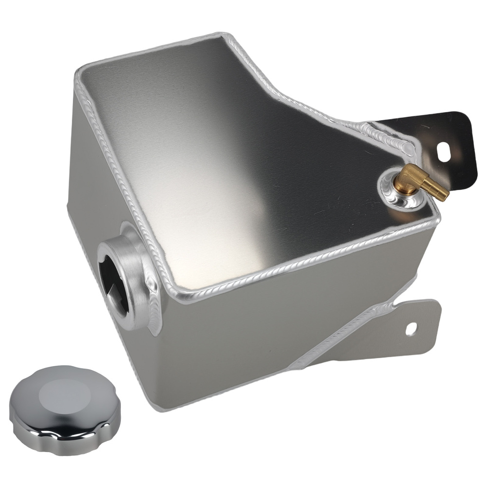 Coolant Overflow Tank compatible for Chevy Camaro Pontiac Firebird 5.0 5.7L 82-92 Silver
