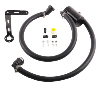 Oil Catch Can Oil Separator Kit compatible for Ford F150 5.0L 21-23 2.7L 3.5L compatible for Ecoboost