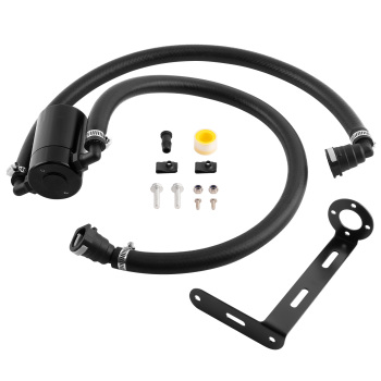 Oil Catch Can Oil Separator Kit compatible for Ford F150 5.0L 21-23 2.7L 3.5L compatible for Ecoboost
