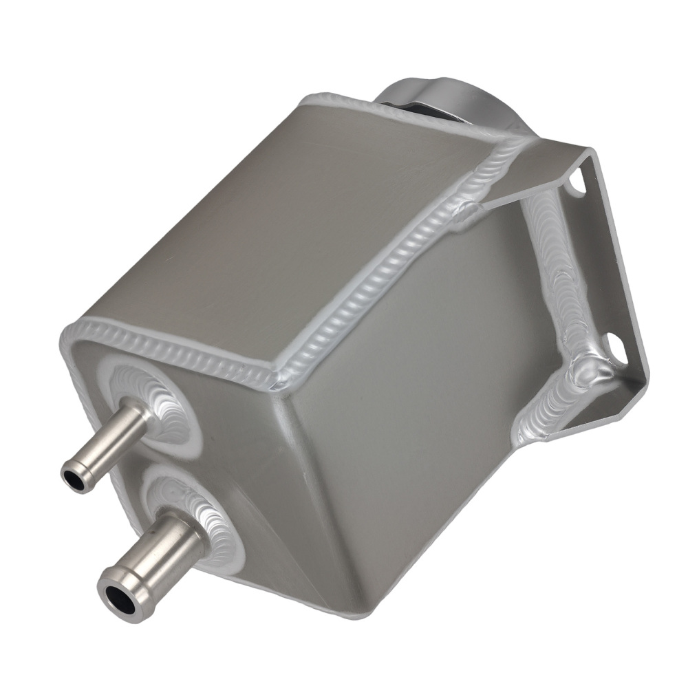 Aluminum Racing Power Steering Fluid Reservoir Tank/Can compatible for Ford Mustang 99-04