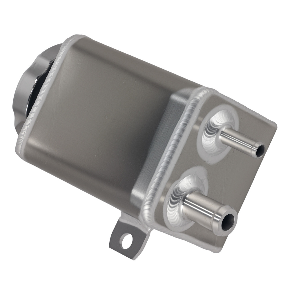 Aluminum Racing Power Steering Fluid Reservoir Tank/Can compatible for Ford Mustang 99-04