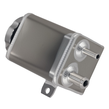 Aluminum Racing Power Steering Fluid Reservoir Tank/Can compatible for Ford Mustang 99-04