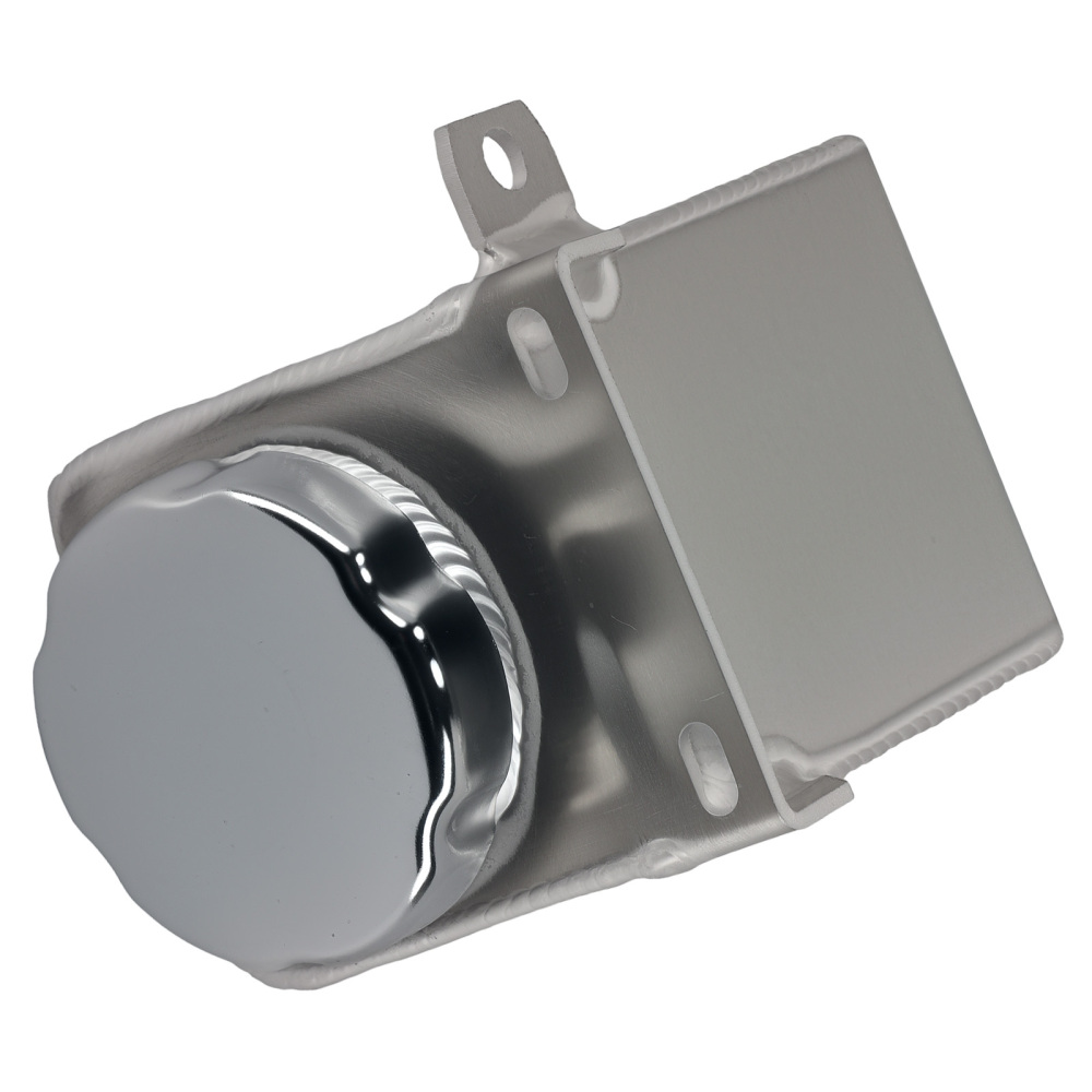 Aluminum Racing Power Steering Fluid Reservoir Tank/Can compatible for Ford Mustang 99-04