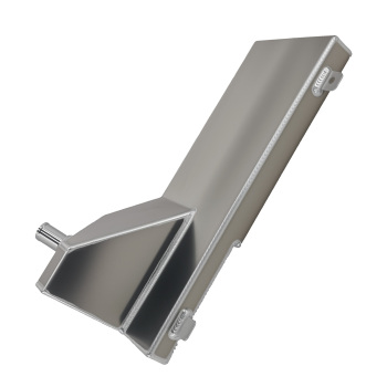 Silver Aluminum Coolant Expansion Overflow Tank compatible for Ford Mustang 4.6L V8 1996-04