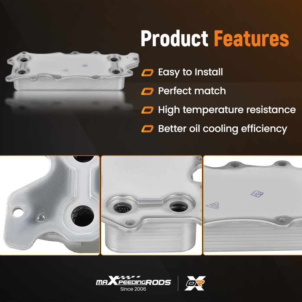 Engine Oil Cooler 6421880001 compatible for Mercedes ML GL R Class CDI 4-Matic