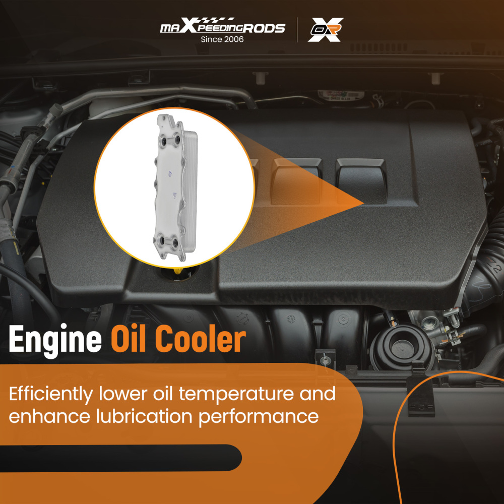 Engine Oil Cooler 6421880001 compatible for Mercedes ML GL R Class CDI 4-Matic