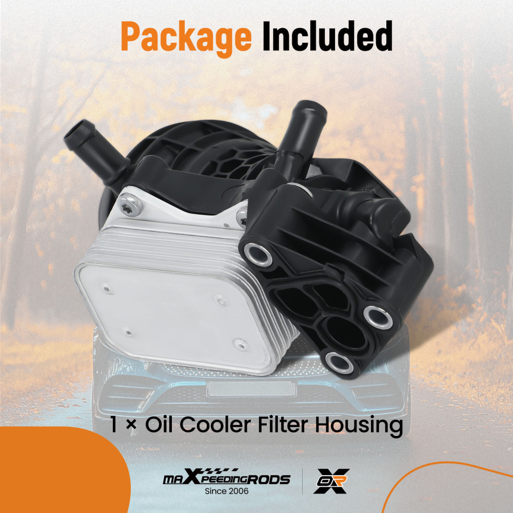 Oil Cooler Filter Housing compatible for Mercedes-Benz A220 V177 GLA250 W205 X156 270180061
