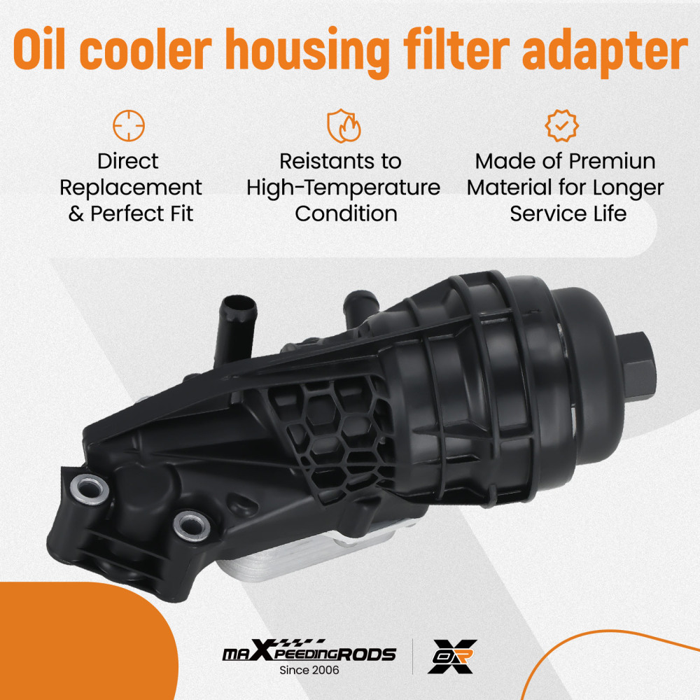 Oil Cooler Filter Housing compatible for Mercedes-Benz A220 V177 GLA250 W205 X156 270180061