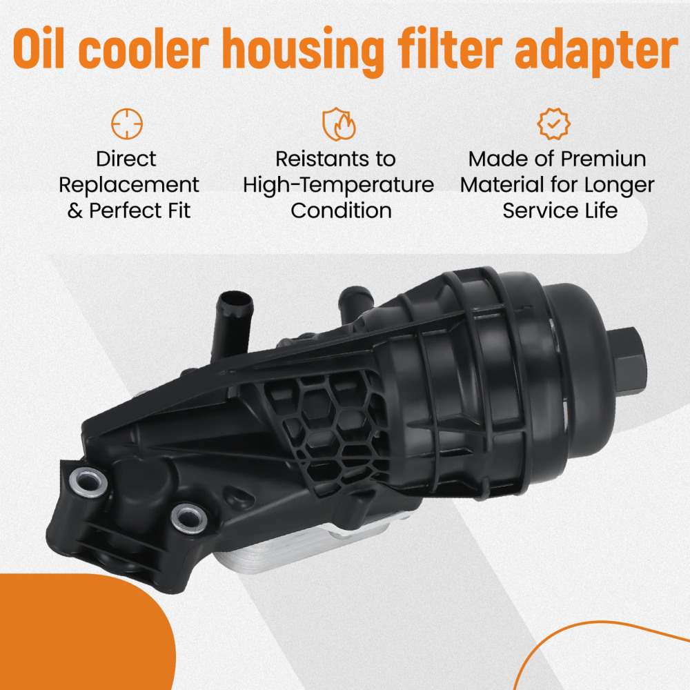 Oil Cooler Filter Housing compatible for Mercedes-Benz A220 V177 GLA250 W205 X156 270180061