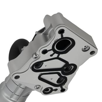 Engine Oil Cooler Filter Housing compatible for Mercedes-Benz C250 SLK250 12-15 2711840280