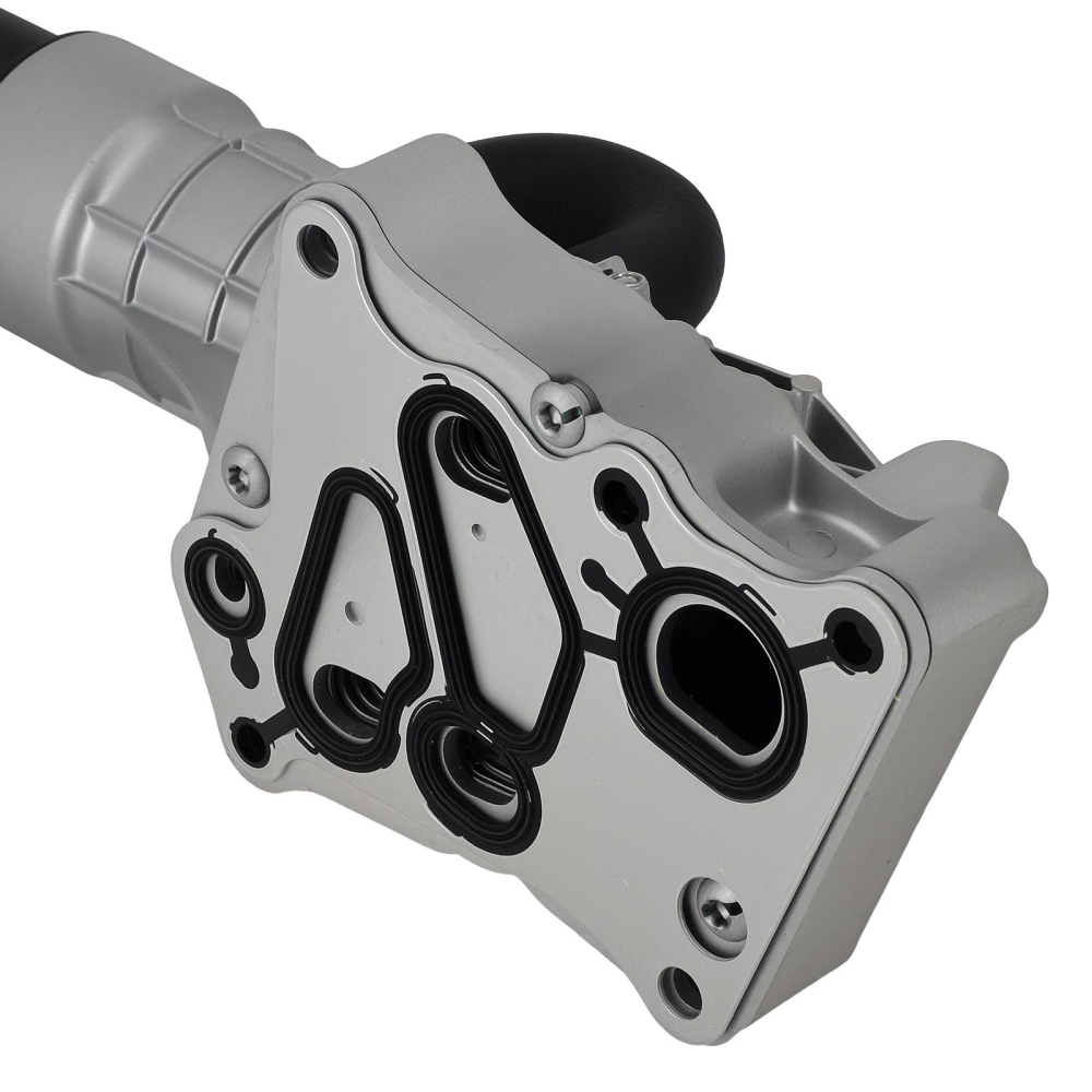 Engine Oil Cooler Filter Housing compatible for Mercedes-Benz C250 SLK250 12-15 2711840280