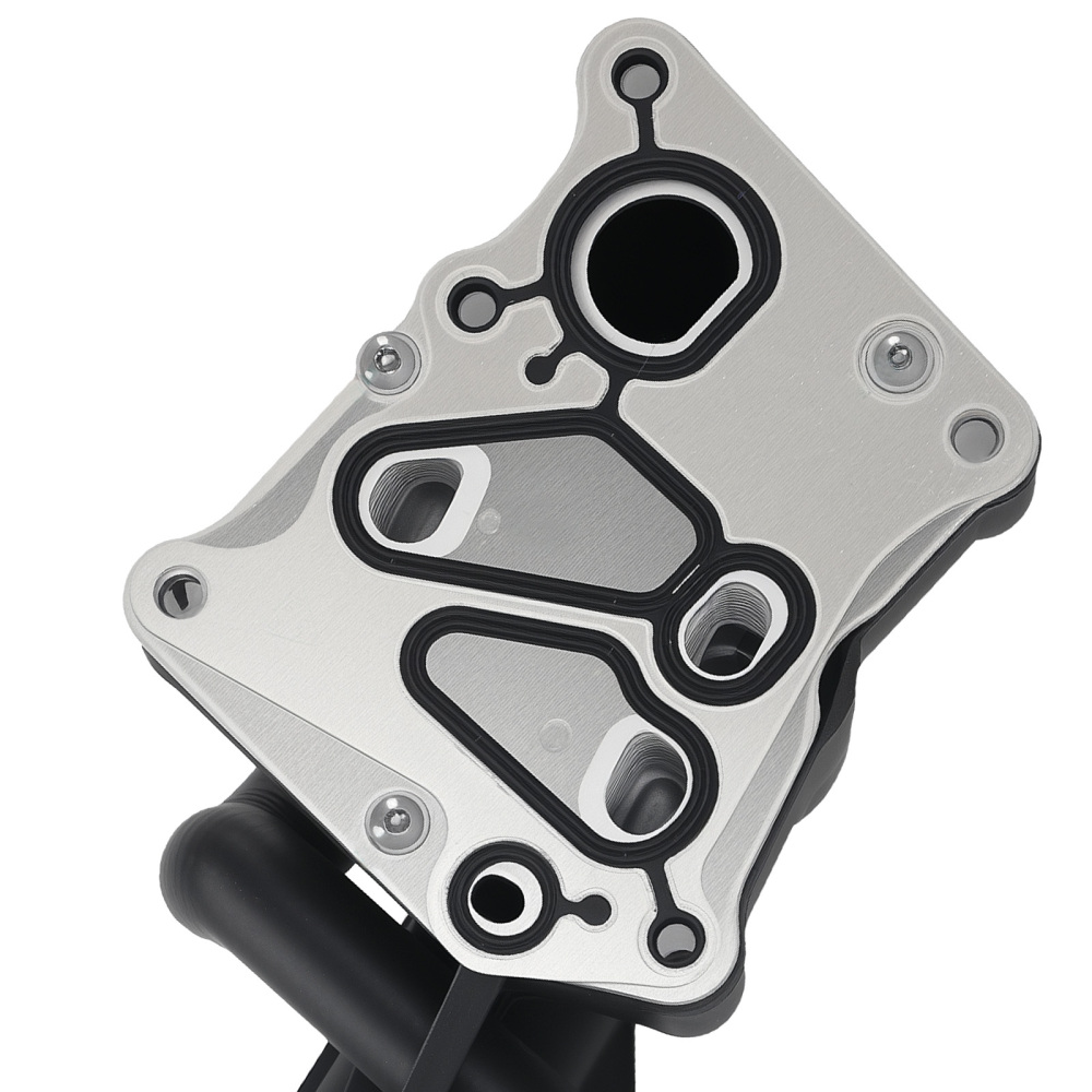 Engine Oil Cooler Filter Housing compatible for Mercedes-Benz C250 SLK250 12-15 2711801410