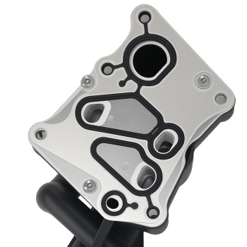 Engine Oil Cooler Filter Housing compatible for Mercedes-Benz C250 SLK250 12-15 2711801410