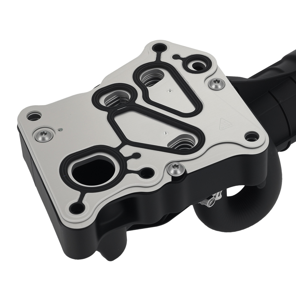 Engine Oil Cooler Filter Housing compatible for Mercedes-Benz C250 SLK250 12-15 2711801410