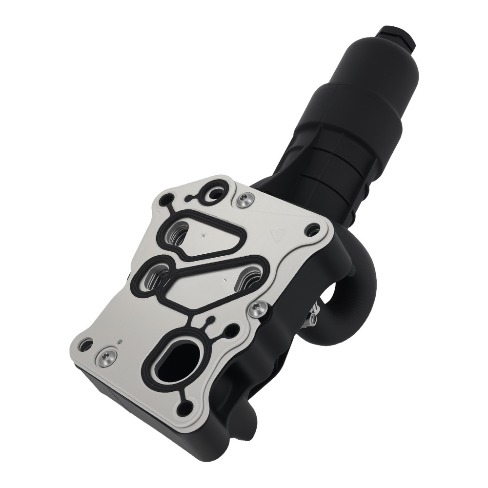 Engine Oil Cooler Filter Housing compatible for Mercedes-Benz C250 SLK250 12-15 2711801410